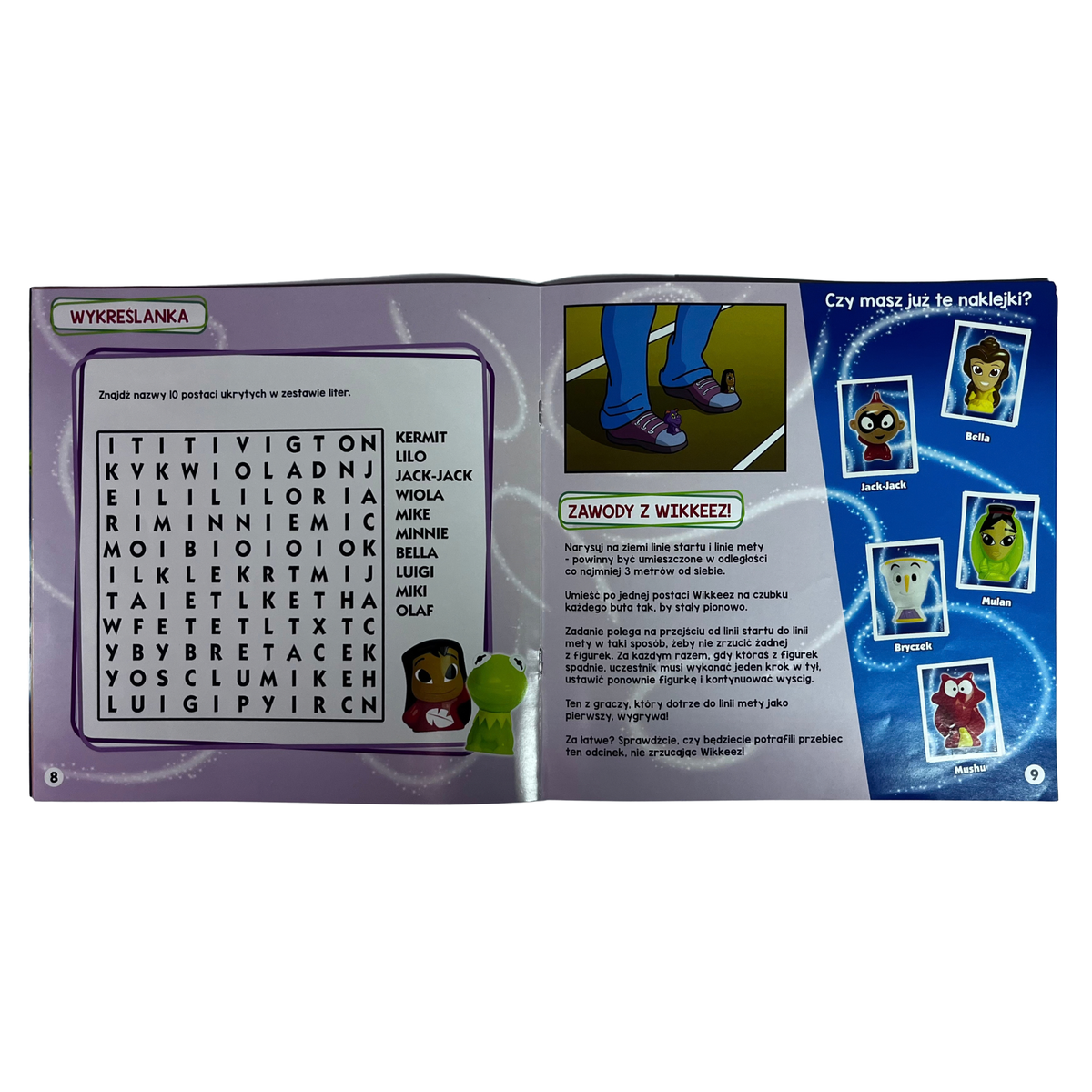 Disney/Pixar Wikkeez Complete Collector's Album 2014 – European Exclusive – PPI Worldwide