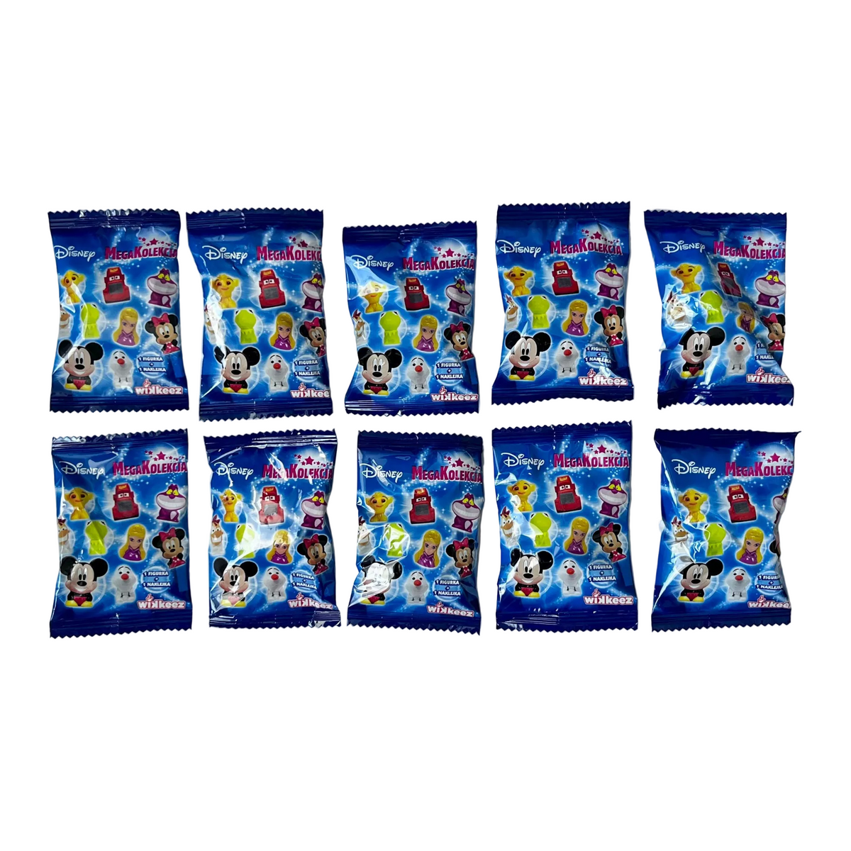 Disney/Pixar Wikkeez Blind Bags 2014 – Lot of 10 – European Exclusive