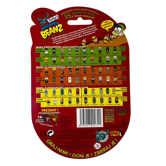 Mighty Beanz Series 1 (2004) – Sealed Blister Pack – Original Release