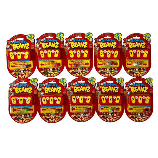 Mighty Beanz Series 1 (2004) – 10 Sealed Blister Packs – Original Release