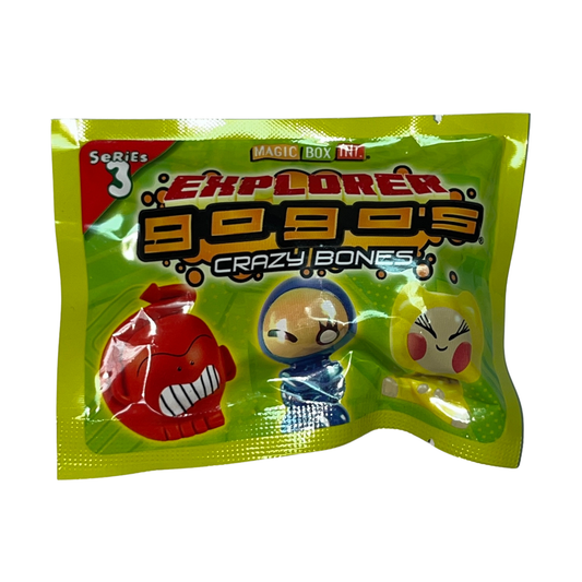 Gogo's Crazy Bones Series 3 Explorer – Sealed Pack – 3 Figures