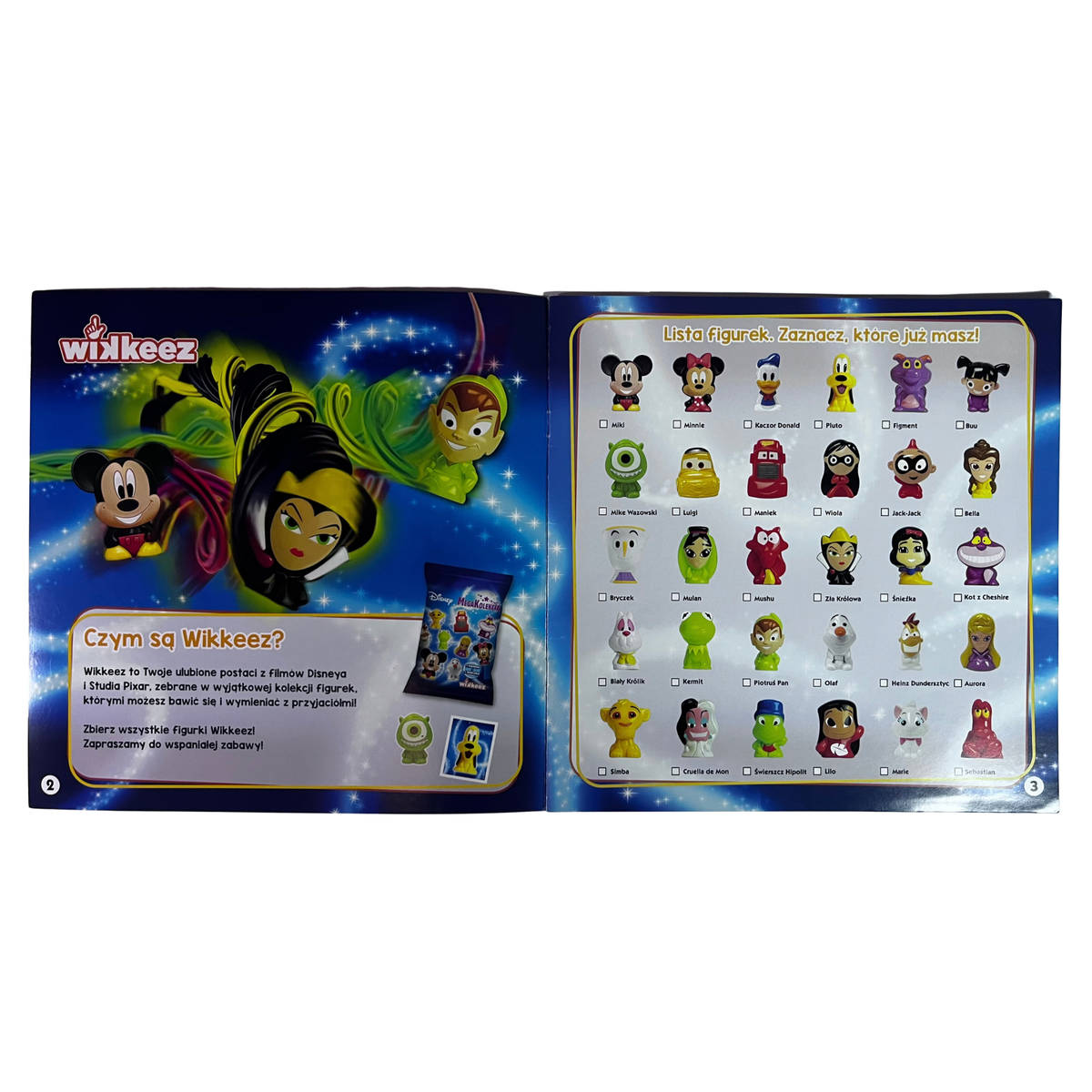 Disney/Pixar Wikkeez Complete Collector's Album 2014 – European Exclusive – PPI Worldwide