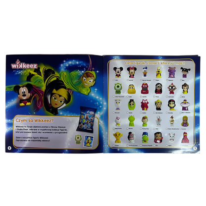 Disney/Pixar Wikkeez Complete Collector's Album 2014 – European Exclusive – PPI Worldwide