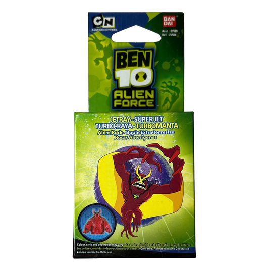 Ben 10 Alien Force Jetray Alien Rock NEW Sealed Bandai 27584 – Vintage 2000s Collectible
